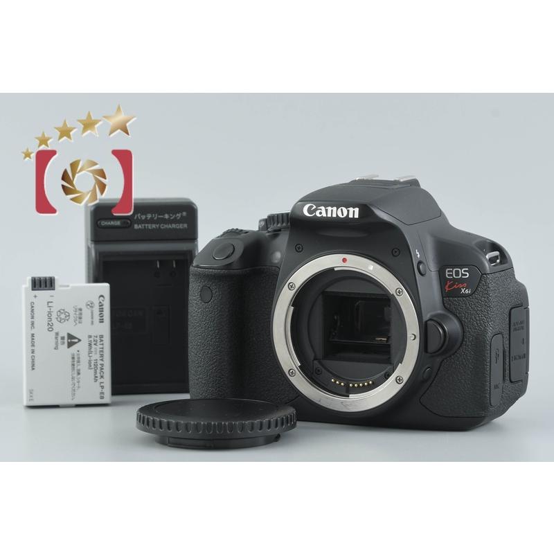 【中古】Canon キヤノン EOS Kiss X6i デジタル一眼レフカメラ キヤノン（Canon） Canon EOS kiss X6i ダブルレンズキット デジタル