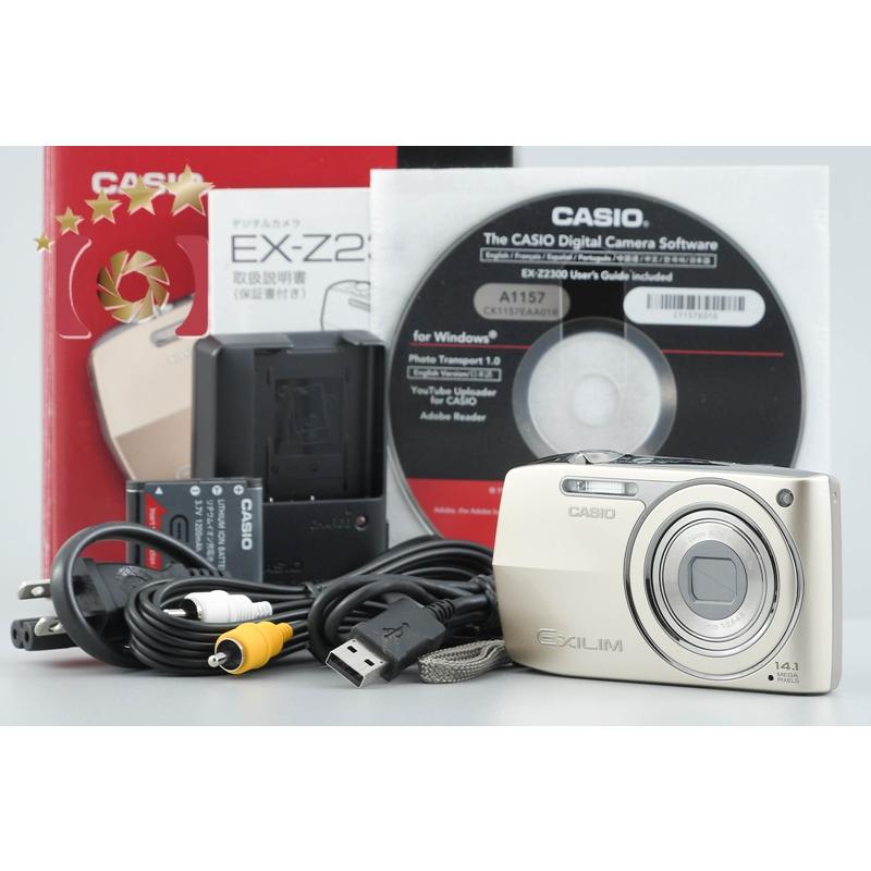 【中古】Casio カシオ EXILIM EX-Z2300 ゴールド コンパクトデジタルカメラ EXILIM 【中古】Casio カシオ EX-Z2300 ゴールド コンパクトデジタル