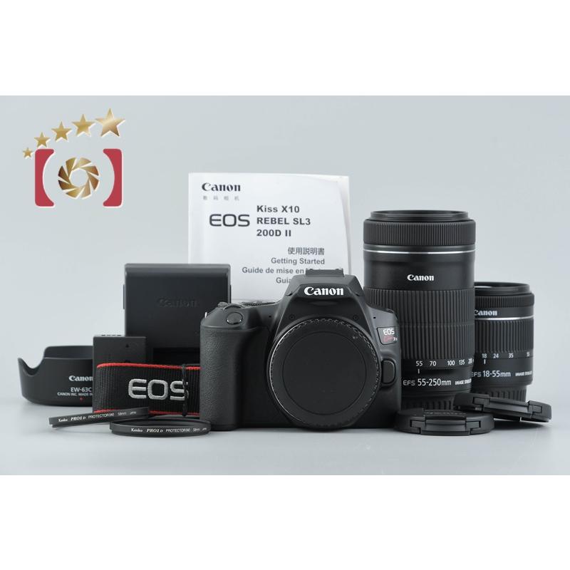 キヤノン EOS Kiss X10 ダブルズームキット 一眼レフ カメラ 中古 キヤノン（Canon） 【中古】Canon EOS Kiss X10 ダブルズームキット