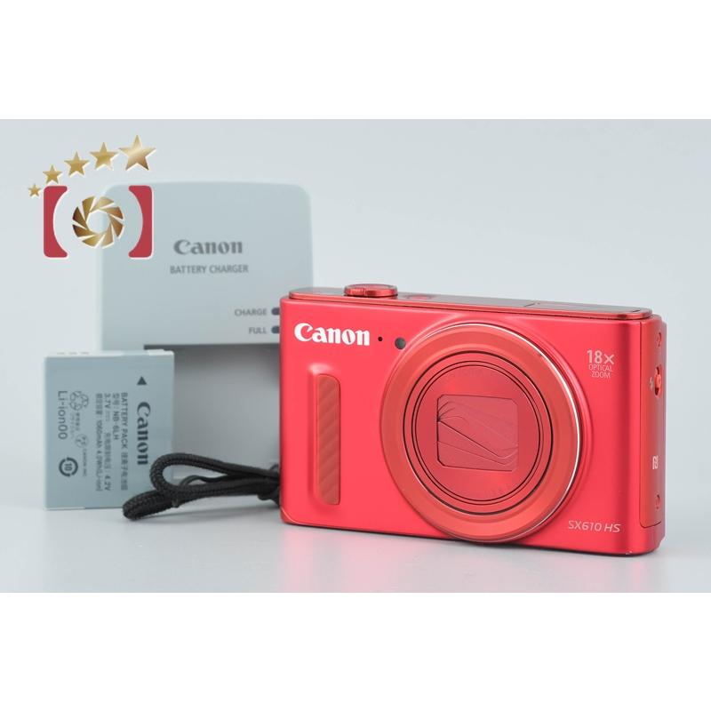 キヤノン（Canon） 【中古】Canon PowerShot SX610 HS レッド