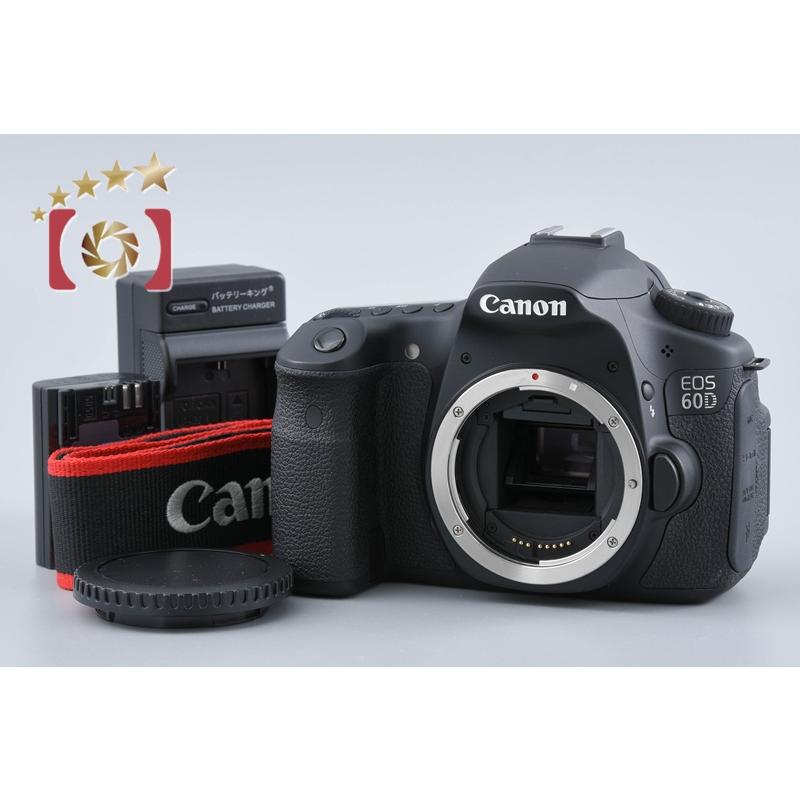 実用美品 Canon キャノン EOS 60D シャッター数 約10104回 キヤノン（Canon） 【中古】Canon EOS 60D デジタル一眼レフカメラ
