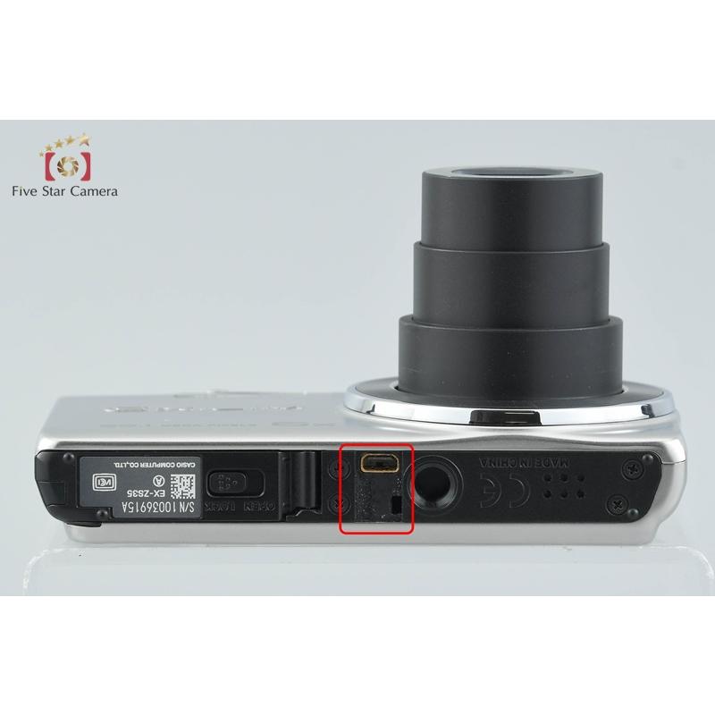 CASIO（カシオ） 【中古】CASIO EXILIM EX-ZS35 シルバー コンパクト