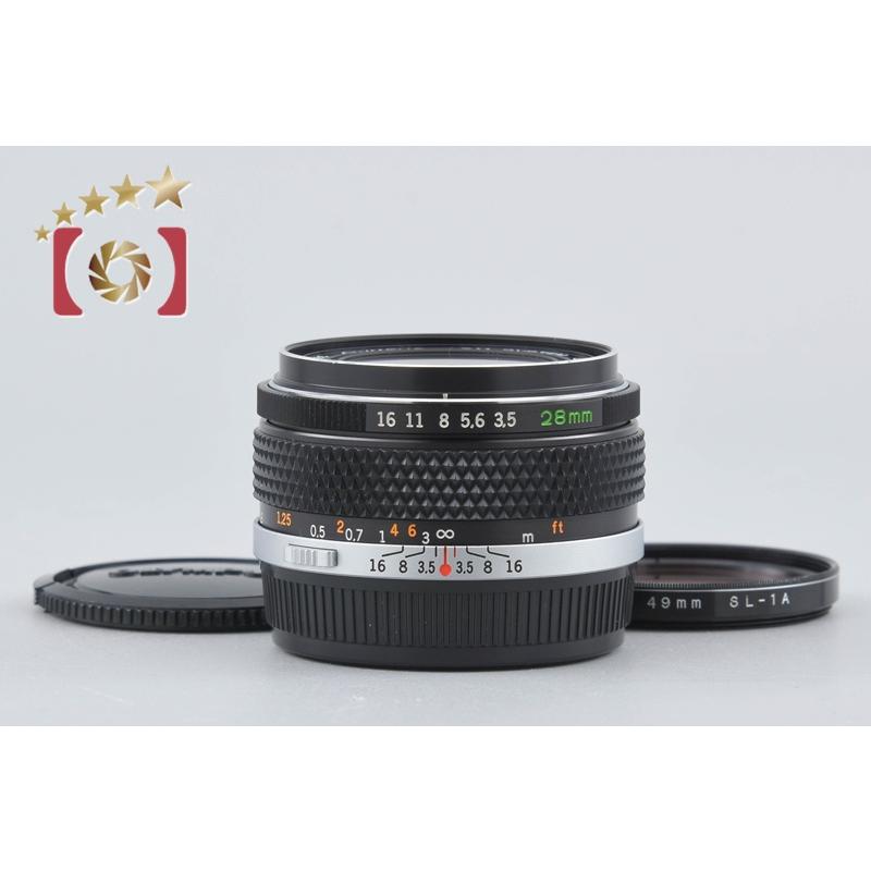 オリンパス（OLYMPUS） 【中古】OLYMPUS G.ZUIKO AUTO-W 28mm f/3.5
