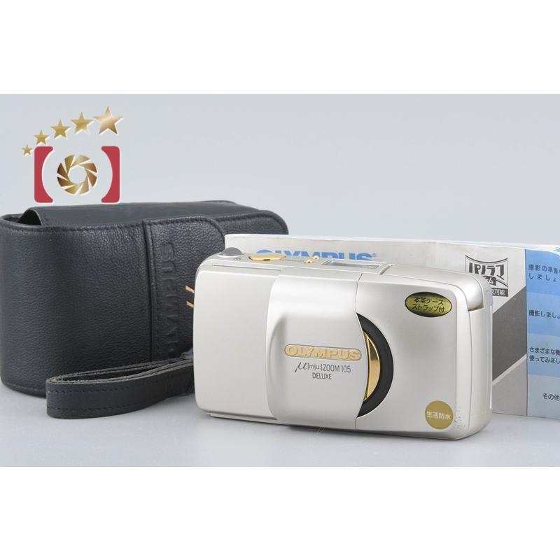 中古 OLYMPUS μ[mju:] ZOOM 105 フィルムカメラ オリンパス（OLYMPUS） 【中古】OLYMPUS μ[mju:] ZOOM 105 DELUXE