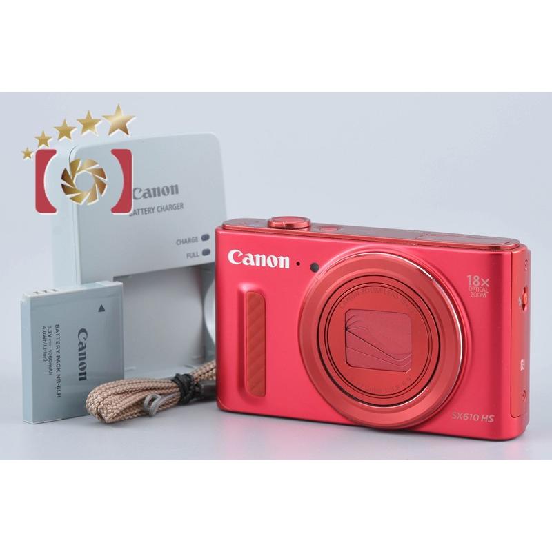 キヤノン（Canon） 【中古】Canon PowerShot SX610 HS レッド