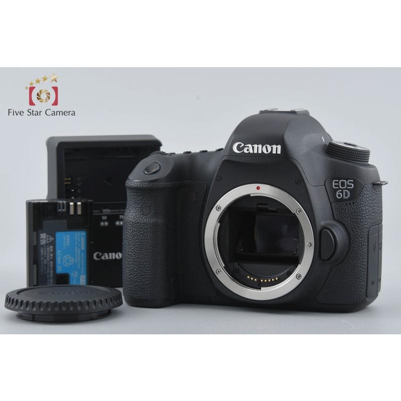Canon EOS 6D デジタル一眼レフカメラ　中古 キヤノン（Canon） 【中古】Canon EOS 6D デジタル一眼レフカメラ