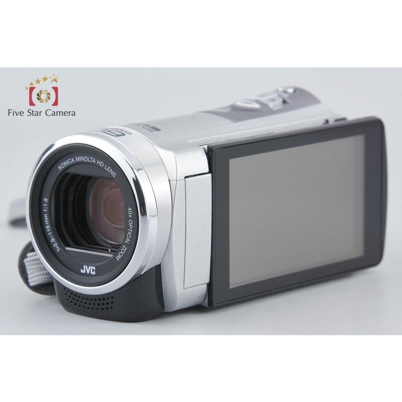 中古】JVC ケンウッド Everio GZ-E750 シルバー デジタルビデオカメラ