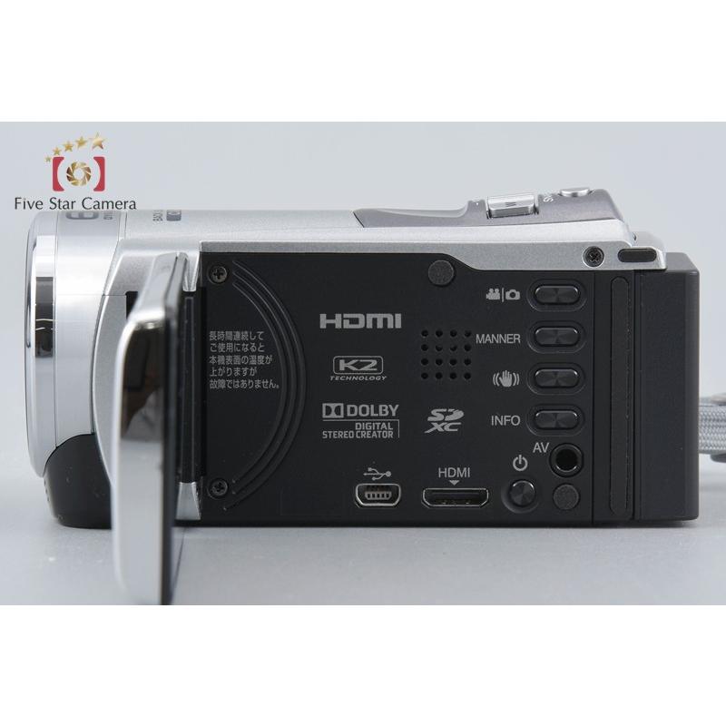 中古】JVC ケンウッド Everio GZ-E750 シルバー デジタルビデオカメラ