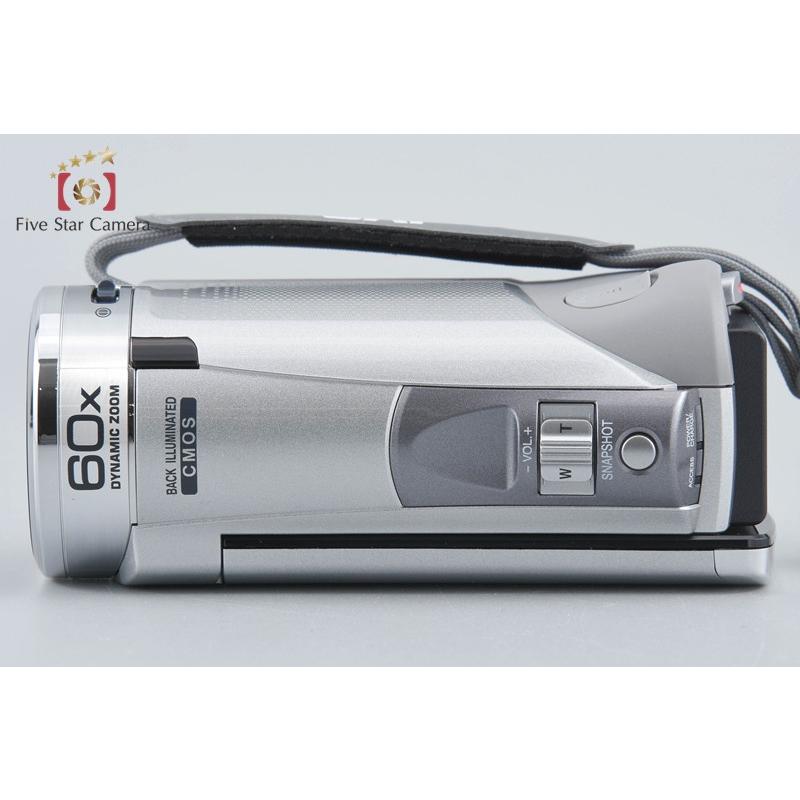 中古】JVC ケンウッド Everio GZ-E750 シルバー デジタルビデオカメラ