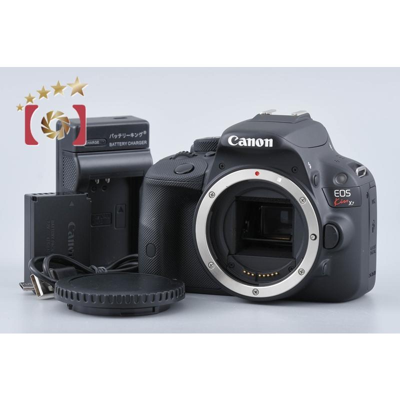 【中古】Canon キヤノン EOS Kiss X7 デジタル一眼レフカメラ シャッター回数僅少 元箱付き キヤノン（Canon） 【中古】Canon EOS Kiss X7 デジタル一眼レフカメラ