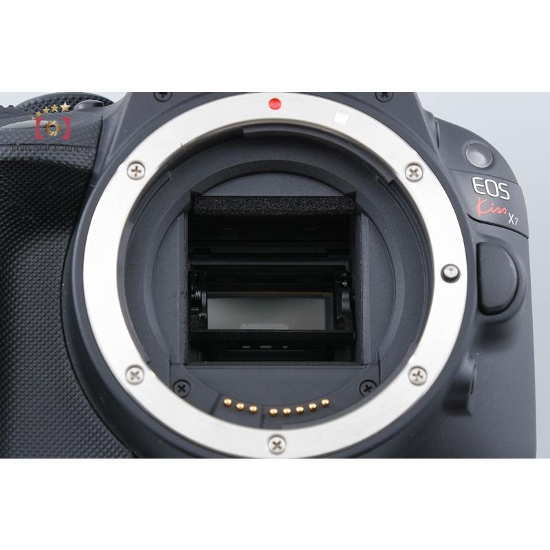 【中古】Canon キヤノン EOS Kiss X7 デジタル一眼レフカメラ シャッター回数僅少 元箱付き キヤノン（Canon） 【中古】Canon EOS Kiss X7 デジタル一眼レフカメラ