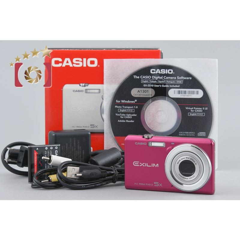 CASIO（カシオ） 【中古】CASIO EXILIM EX-ZS10 レッド コンパクト