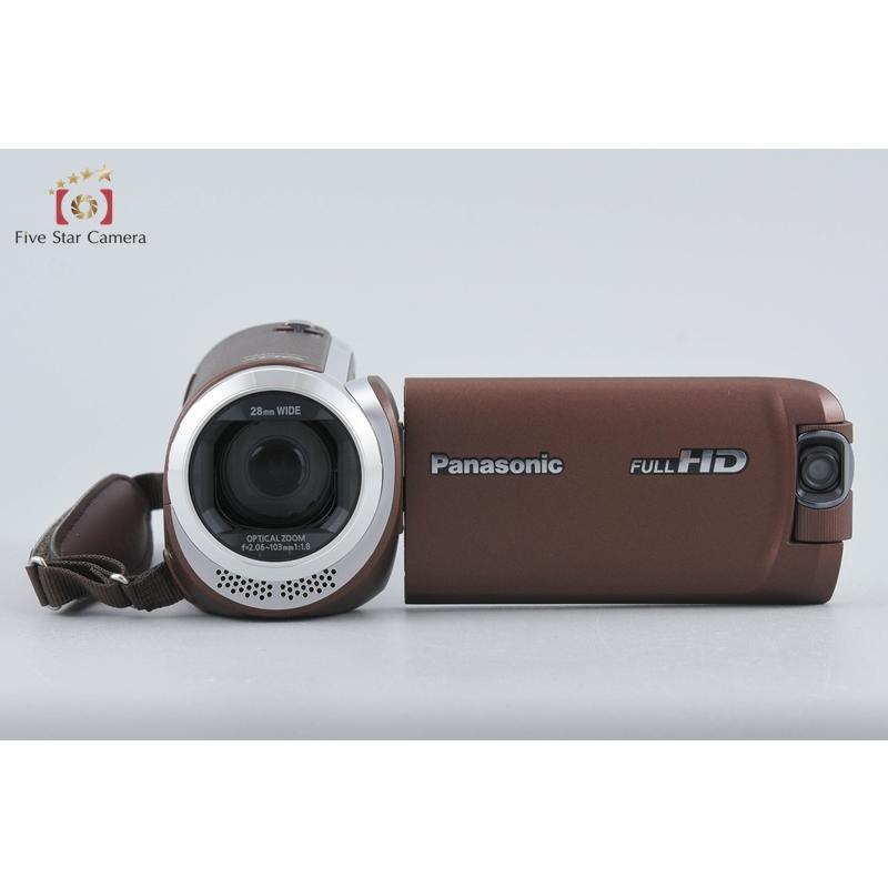 未使用級 Panasonic HC-W590MS ブラウン ビデオカメラ HD Panasonic（パナソニック） 【中古】Panasonic HC-W590MS ブラウン