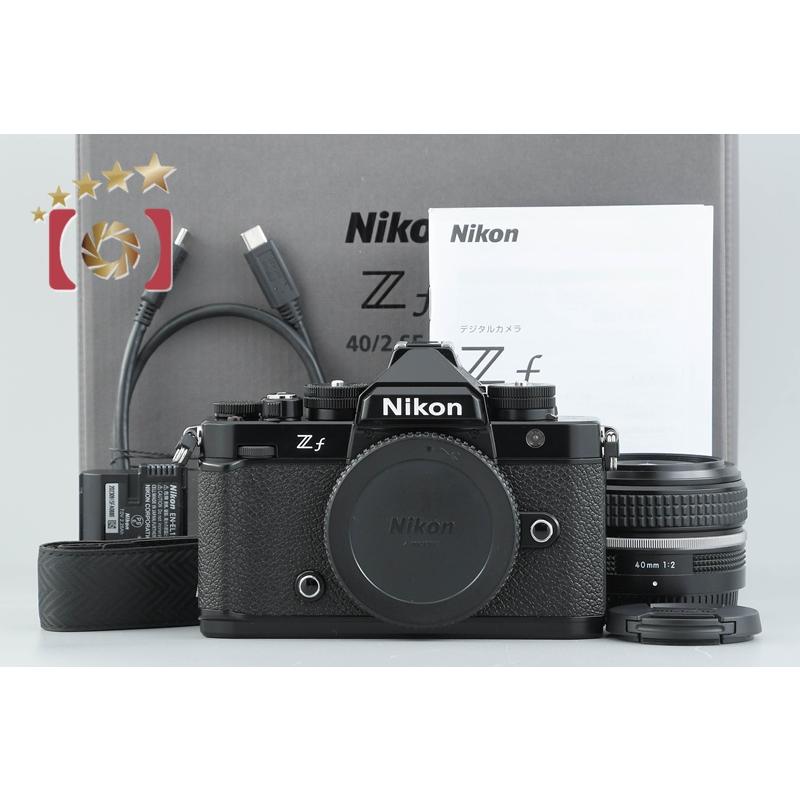 ニコン（Nikon） 【中古】Nikon Zf 40mm f/2 SE レンズキット ブラック