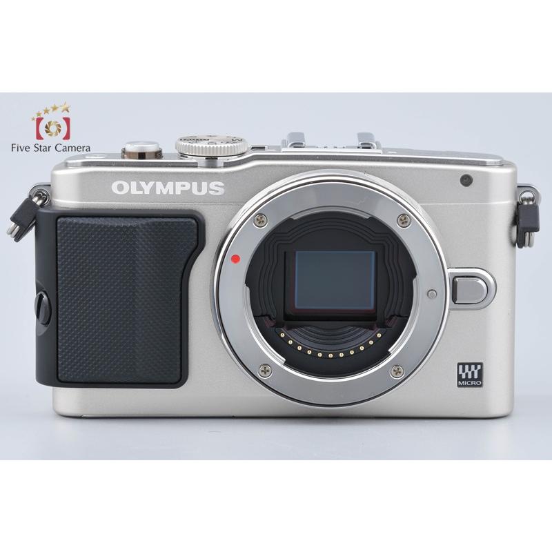 オリンパス（OLYMPUS） 【中古】OLYMPUS PEN Lite E-PL6 シルバー + M 