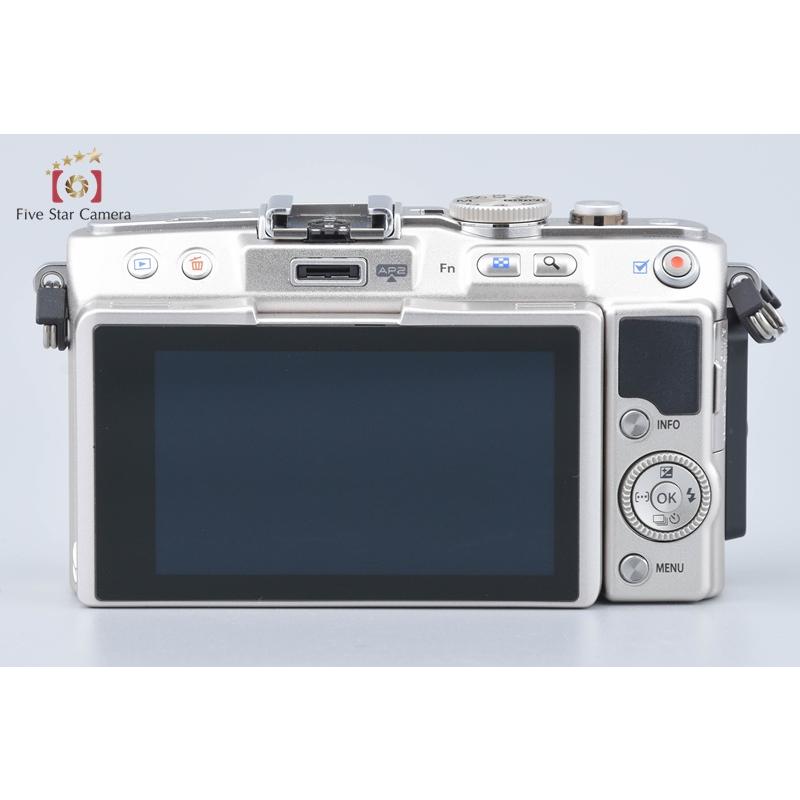 オリンパス（OLYMPUS） 【中古】OLYMPUS PEN Lite E-PL6 シルバー + M 
