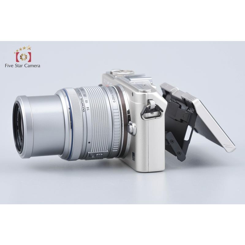 オリンパス（OLYMPUS） 【中古】OLYMPUS PEN Lite E-PL6 シルバー + M 