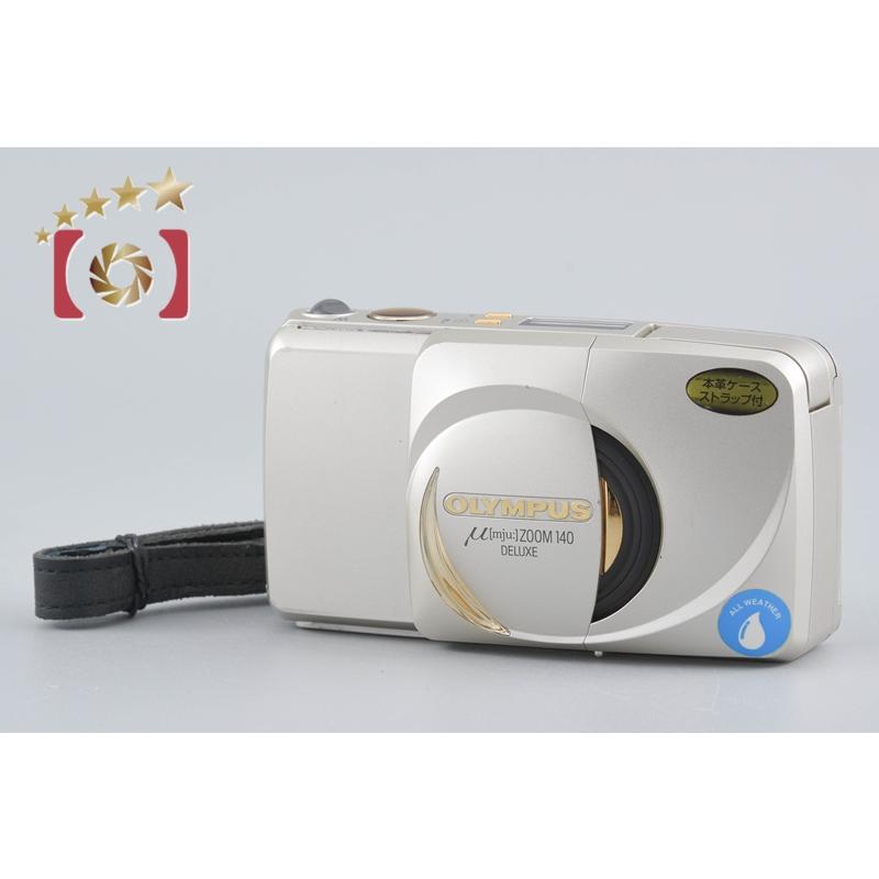 オリンパスOLYMPUS μ[mju:ZOOM 140 コンパクトカメラ　美品 オリンパス（OLYMPUS） 【中古】OLYMPUS μ[mju:] ZOOM 140 DELUXE