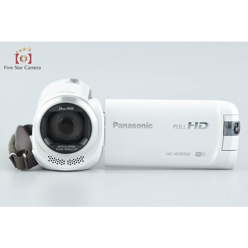 【中古】【美品】【一度使用】パナソニック デジタルビデオカメラHC-W585M Panasonic（パナソニック） 【中古】Panasonic HC-W585M ホワイト