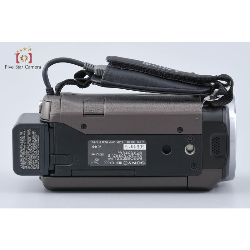 SONY（ソニー） 【中古】SONY ハンディカム HDR-CX680 ブロンズ