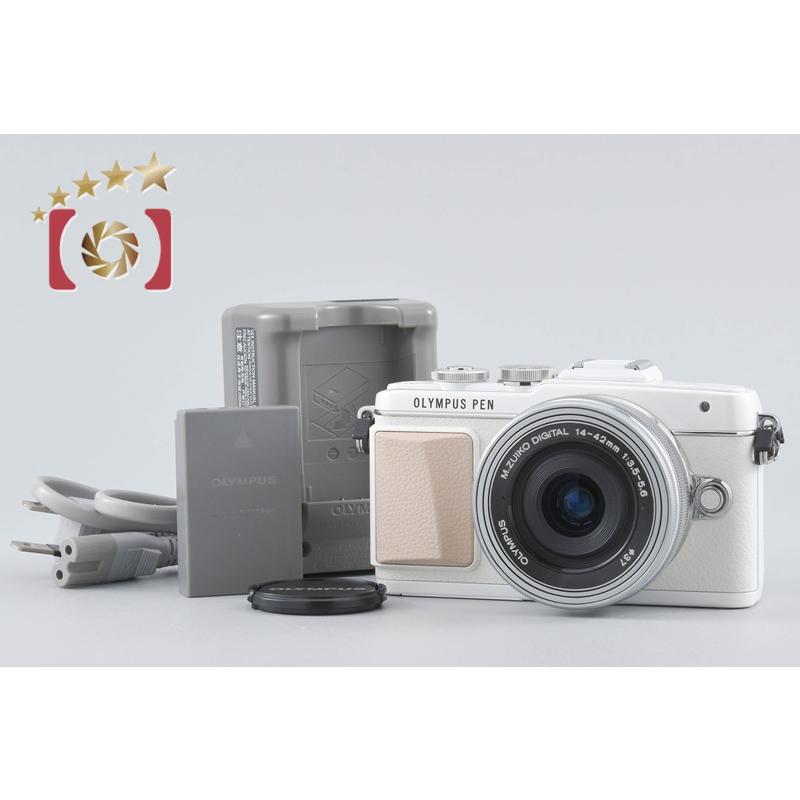【中古】OLYMPUS オリンパス PEN Lite E-PL7 14-42mm EZレンズキット ホワイト シャッター回数僅少 オリンパス（OLYMPUS） 【中古】OLYMPUS PEN Lite E-PL7 14-42mm EZ