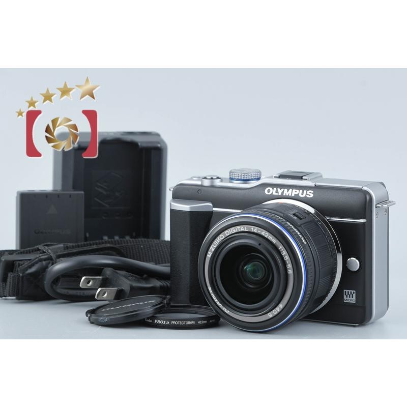 オリンパス（OLYMPUS） 【中古】OLYMPUS PEN Lite E-PL1 ブラック + M