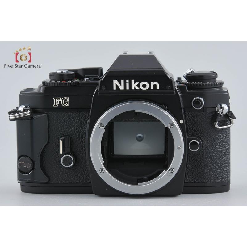 【完動品】 Nikon FG ブラック ボディ ニコン（Nikon） 【中古】Nikon FG ブラック フィルム一眼レフカメラ