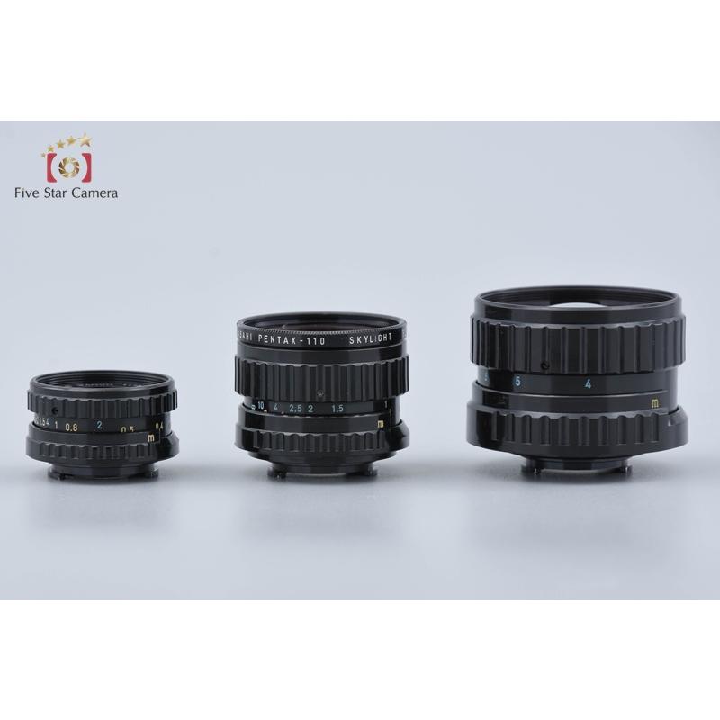 ペンタックス 【中古】PENTAX 110 18mm f/2.8 + 24mm 50mm : 中古