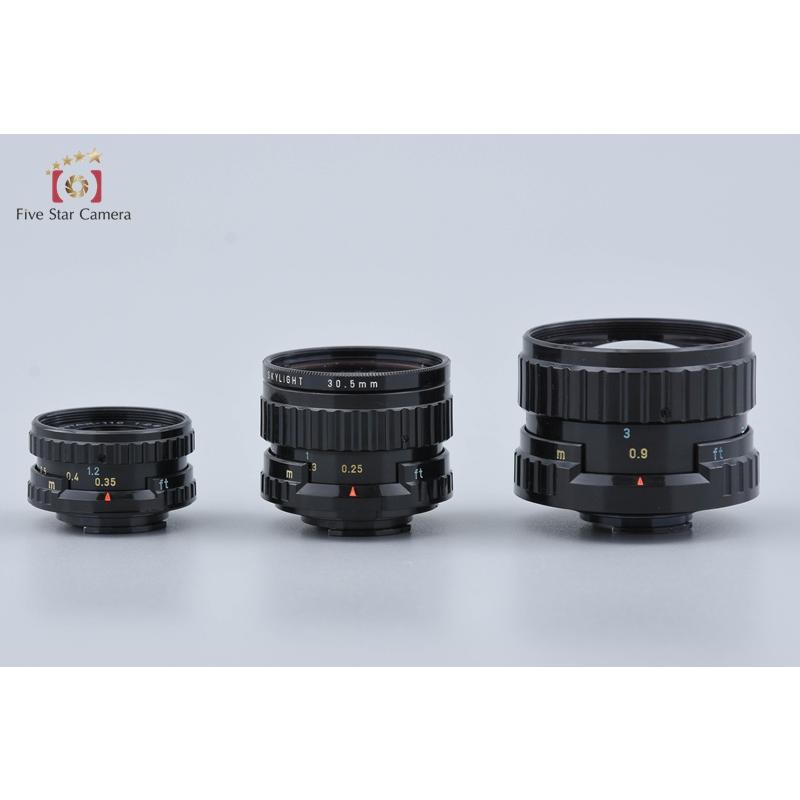 【中古】PENTAX ペンタックス auto110 + 110 18mm f/2.8, 24mm f/2.8, 50mm f/2.8 ペンタックス 【中古】PENTAX 110 18mm f/2.8 + 24mm 50mm : 中古