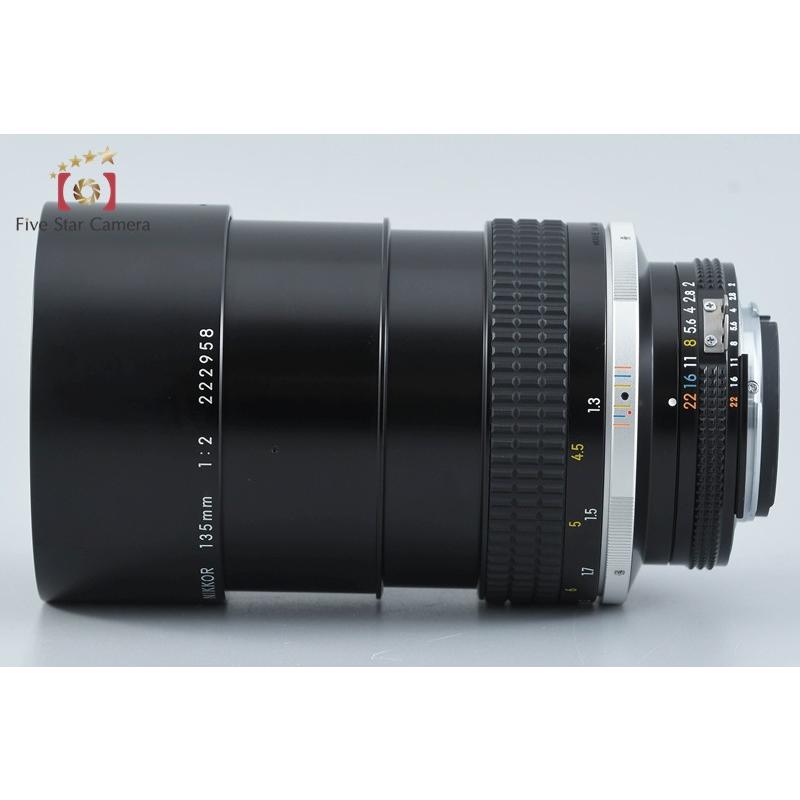 ニコン（Nikon） 【中古】Nikon Ai-S NIKKOR 135mm f/2 : 中古カメラの