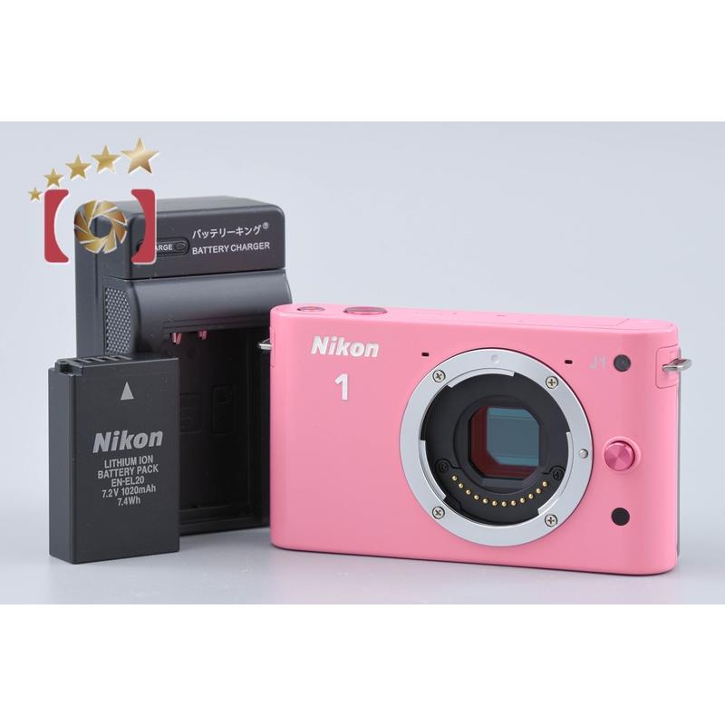ニコン（Nikon） 【中古】Nikon 1 J1 ピンク ミラーレス一眼カメラ