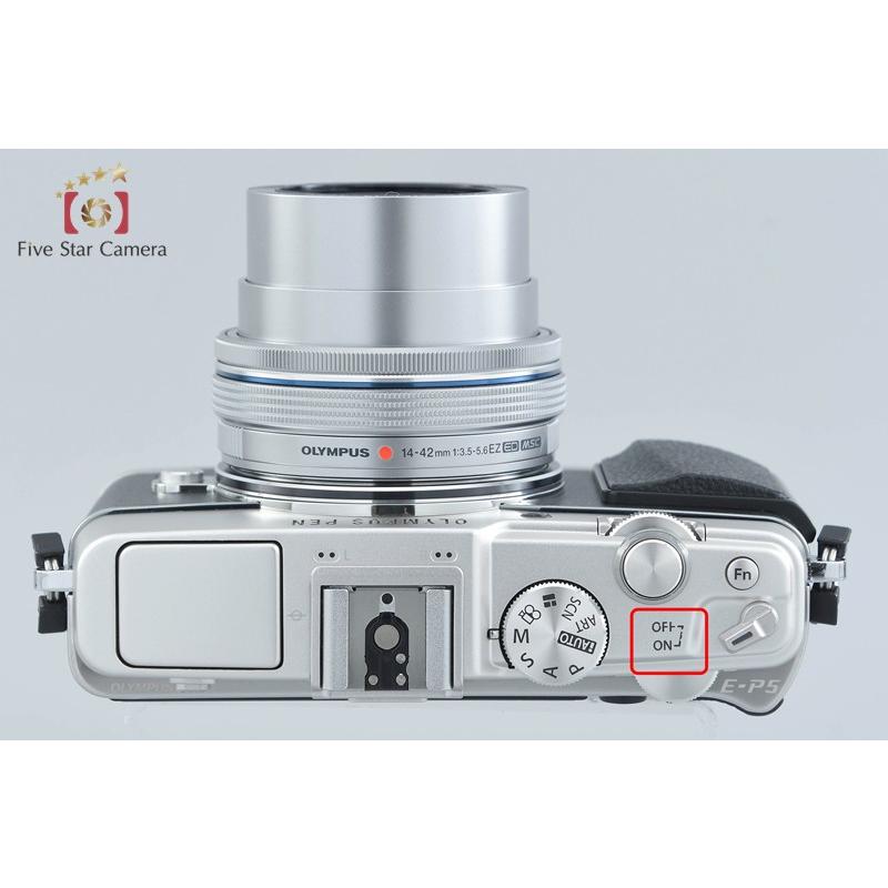 オリンパス（OLYMPUS） 【中古】OLYMPUS PEN E-P5 シルバー 14-42mm
