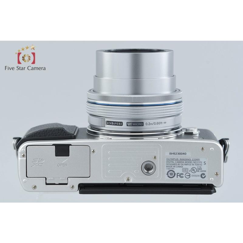 オリンパス（OLYMPUS） 【中古】OLYMPUS PEN E-P5 シルバー 14-42mm