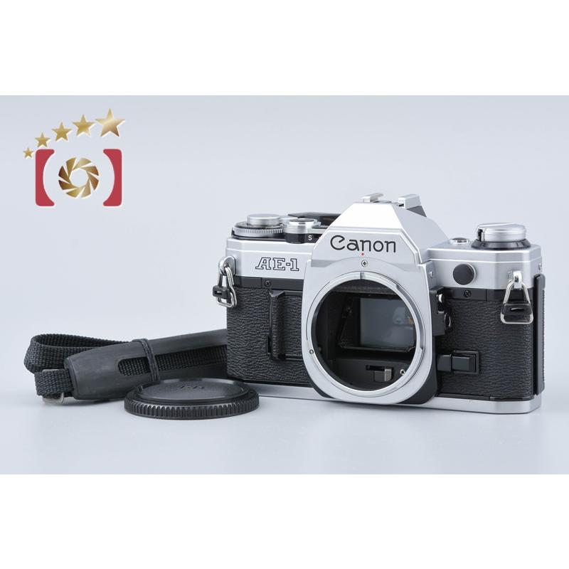 【中古】Canon キヤノン AE-1 シルバー フィルム一眼レフカメラ キヤノン（Canon） 【中古】Canon AE-1 シルバー フィルム一眼レフ
