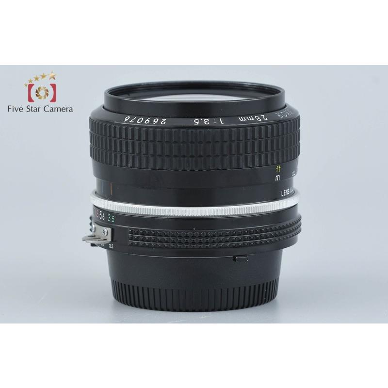 ニコン（Nikon） 【中古】Nikon New NIKKOR 28mm f/3.5 Ai改 : 中古 