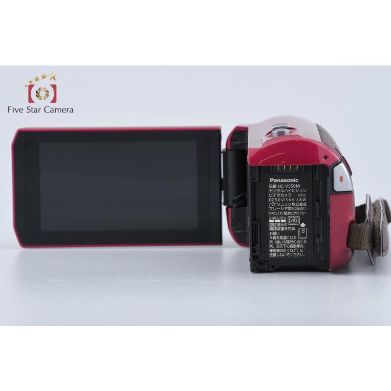 Panasonic（パナソニック） 【中古】Panasonic HC-V550M レッド