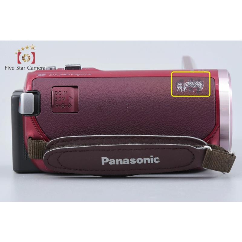 Panasonic（パナソニック） 【中古】Panasonic HC-V550M レッド