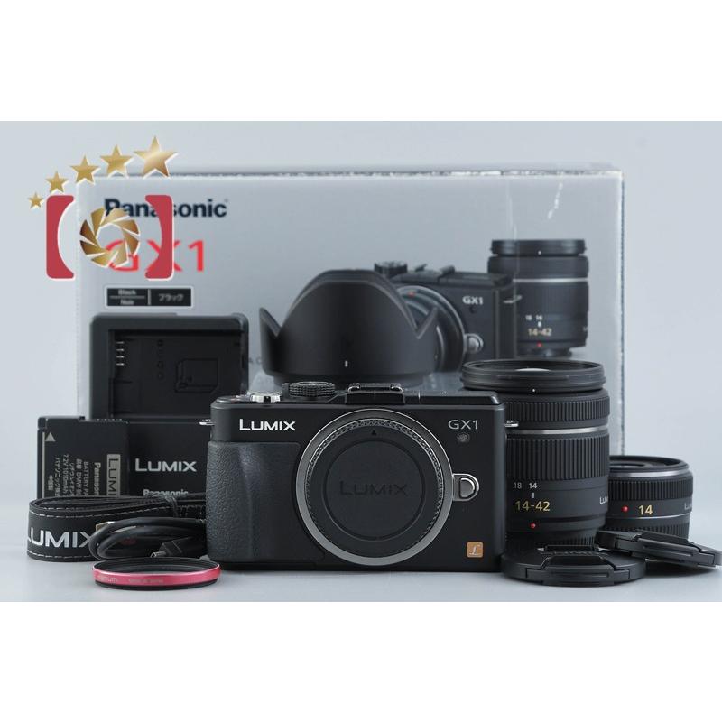 期間限定出品【中古】Panasonic LUMIX GX1 レンズセット Panasonic（パナソニック） 【中古】Panasonic LUMIX DMC-GX1 ダブル