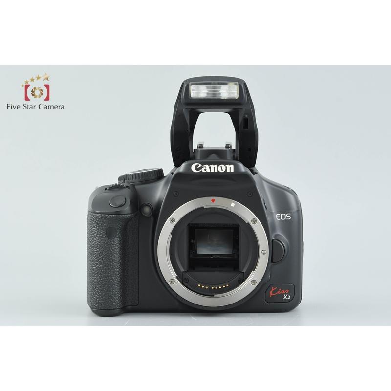 【中古】Canon キヤノン EOS Kiss X2 ダブルズームキット シャッター回数僅少 キヤノン（Canon） 【中古】Canon EOS Kiss X2 デジタル一眼レフカメラ