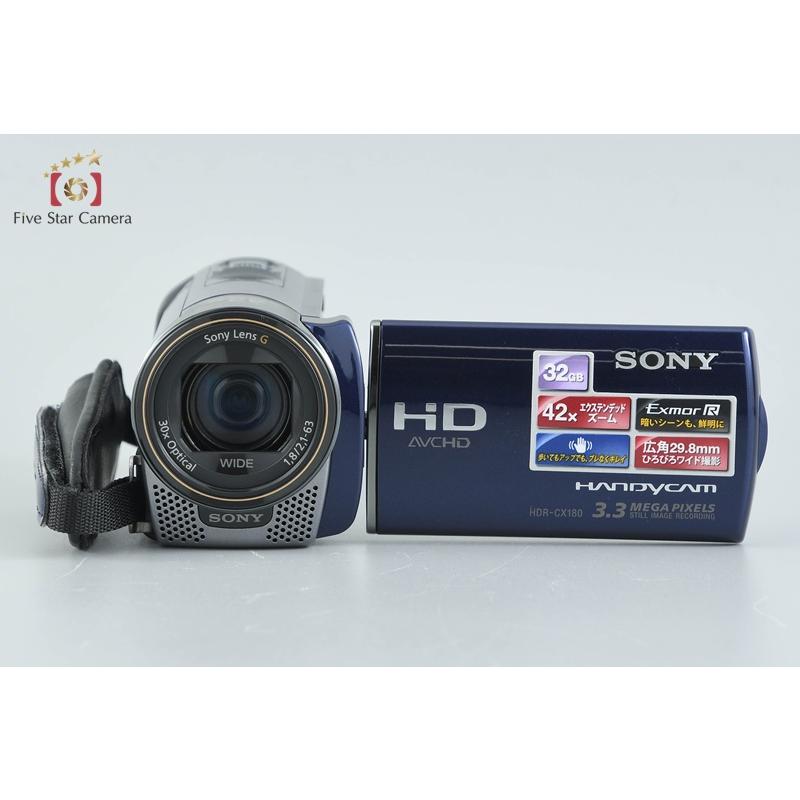 SONY（ソニー） 【中古】SONY ハンディカム HDR-CX180 ブルー ビデオ