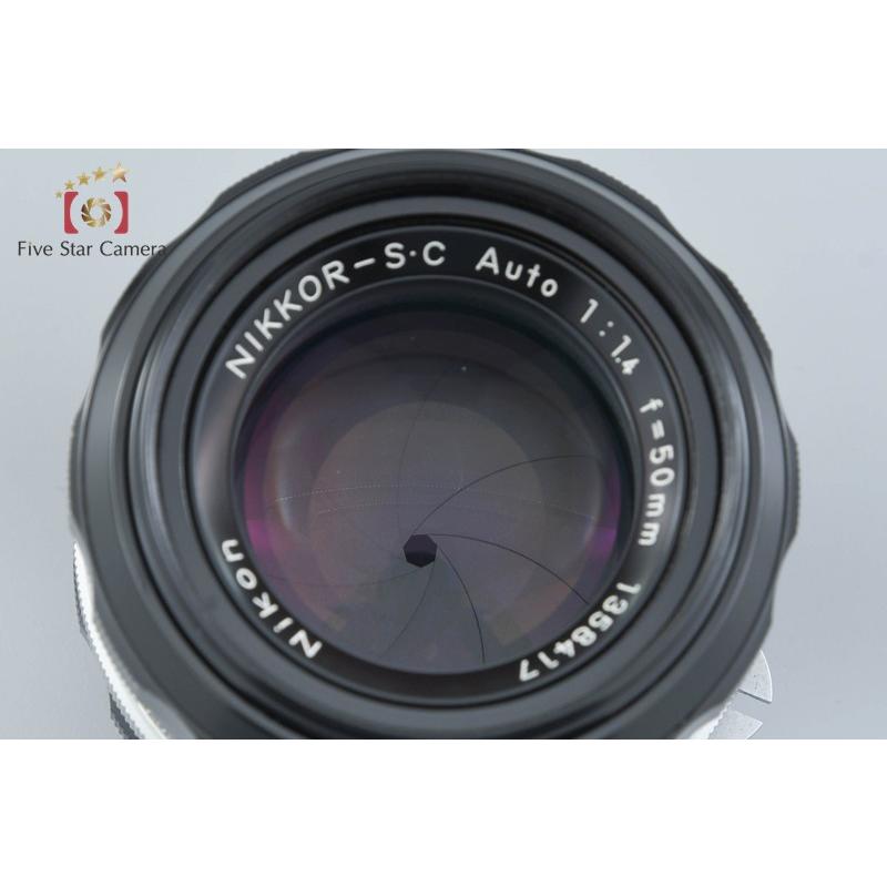 ニコン（Nikon） 【中古】Nikon NIKKOR-S.C Auto 50mm f/1.4 : 中古