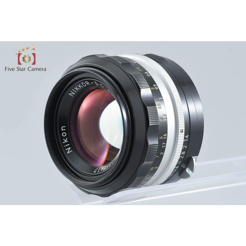 ニコン NIKKOR-S.C Auto 50mm F1.4 中古品 ニコン（Nikon） 【中古】Nikon NIKKOR-S.C Auto 50mm f/1.4 : 中古