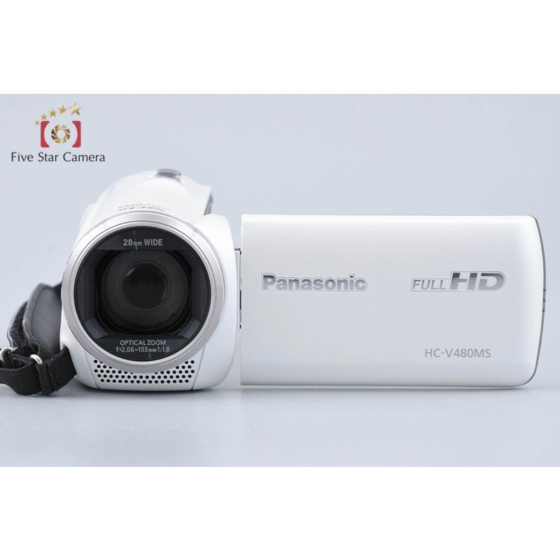 【中古】Panasonic パナソニック HC-V480MS ホワイト デジタルハイビジョンビデオカメラ Panasonic（パナソニック） 【中古】Panasonic HC-V480MS ホワイト