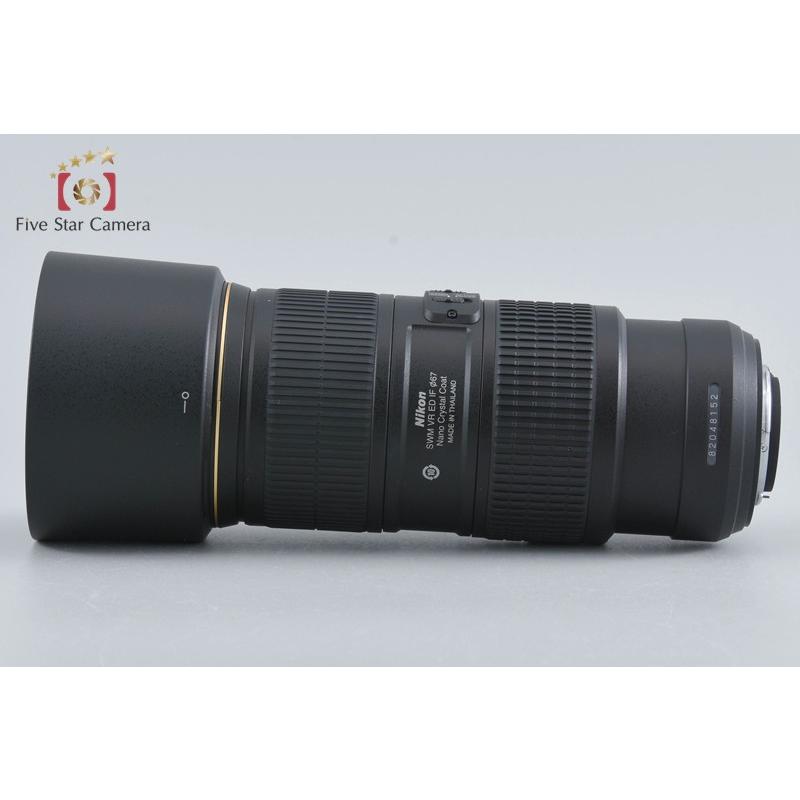 【中古】「非常に良い」Nikon AF-S NIKKOR 70-200mm f/4G ED VR Lens AF-S NIKKOR 70-200mm f/4G ED VR 中古価格比較 - 価格.com