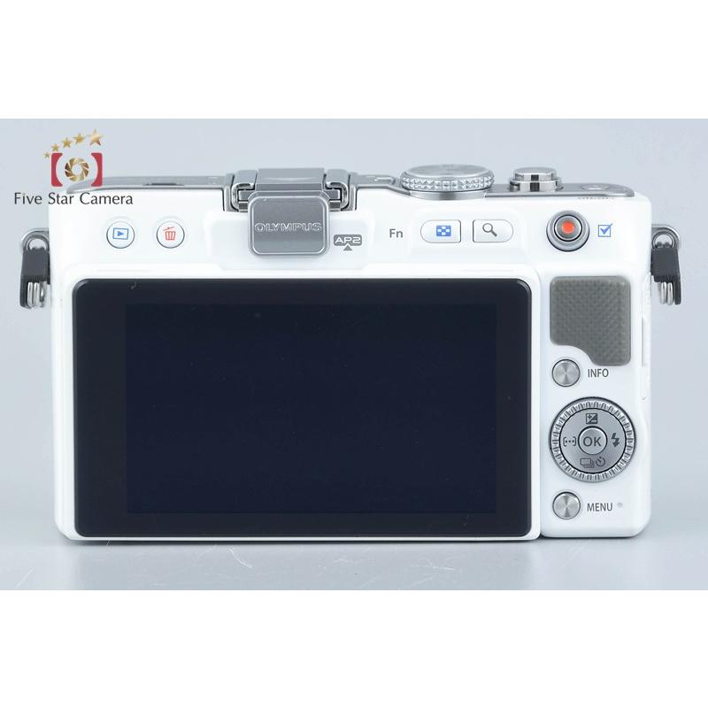 【中古】OLYMPUS オリンパス PEN Lite E-PL3 ダブルズームレンズキット ホワイト OLYMPUS PEN オリンパス ミラーレス Lite E-PL3 レンズキット ホワイト