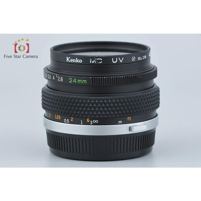 【美品】動作◎ オリンパス Zuiko auto-w 24mm F2.8 173 オリンパス（OLYMPUS） 【中古】OLYMPUS ZUIKO AUTO-W 24mm f/2.8