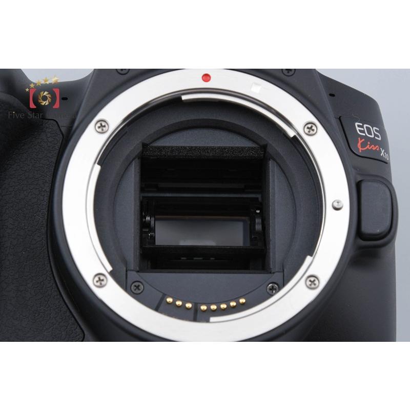 【中古】Canon キヤノン EOS Kiss X10 デジタル一眼レフカメラ シャッター回数僅少 キヤノン（Canon） 【中古】Canon EOS Kiss X10 デジタル一眼レフ