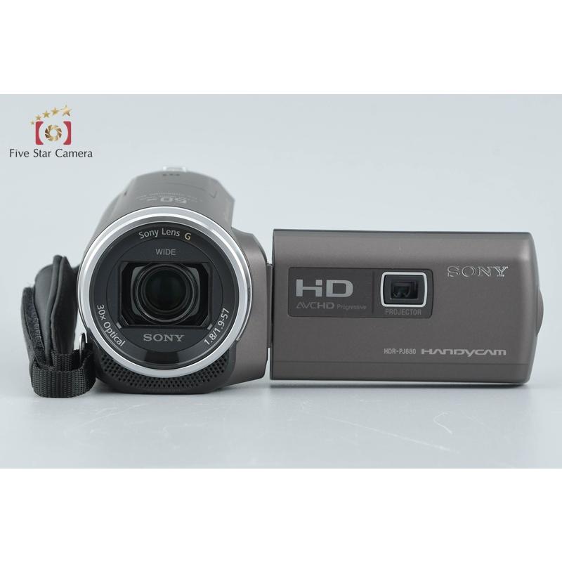 SONY（ソニー） 【中古】SONY ハンディカム HDR-PJ680 ブロンズ