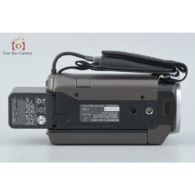 SONY（ソニー） 【中古】SONY ハンディカム HDR-PJ680 ブロンズ