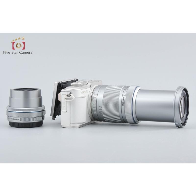 【中古】OLYMPUS オリンパス PEN E-PL9 ホワイト EZ ダブルズームキット シャッター回数僅少_4